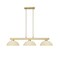 Z-Lite Cobalt Billiard, 3-Light, 13.5 In.W x 49 In.L x 9.25 In.H, Modern Gold/Golden Mottle 152MGLD-DGM13 - alternate 5